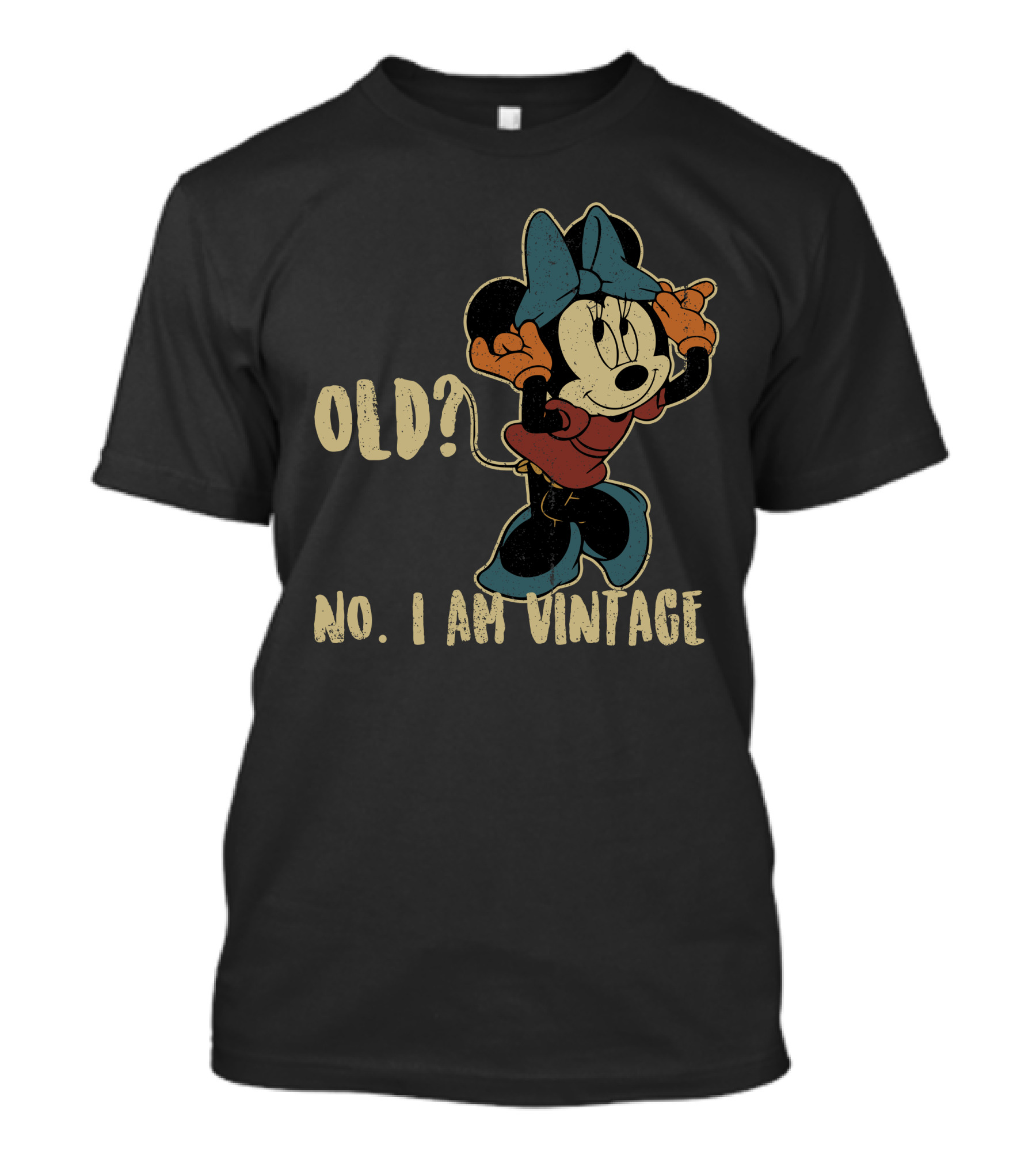 Old? No. I Am Vintage Minnie T-Shirt