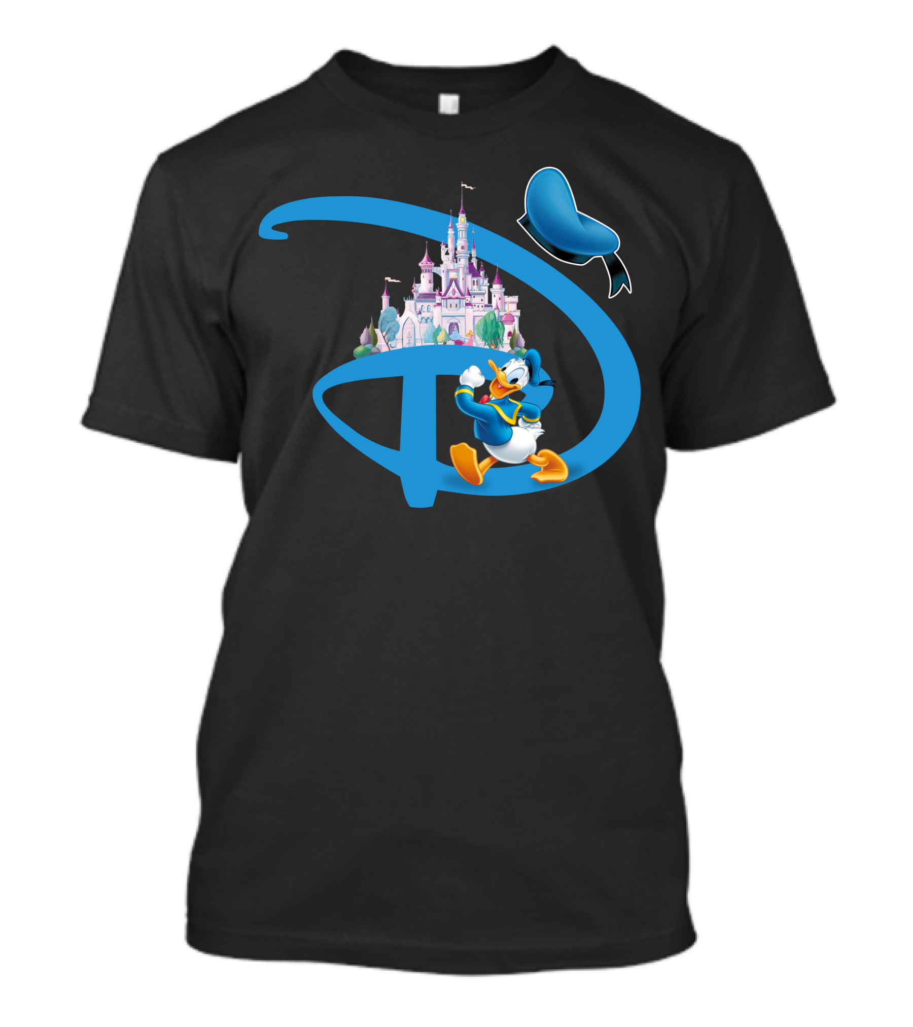 Donald Disney Castle T-Shirt