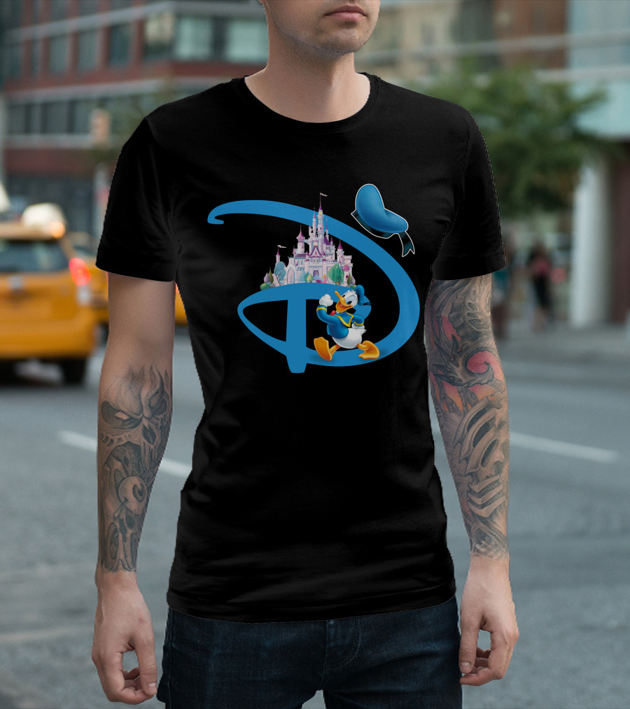 Donald Disney Castle T-Shirt