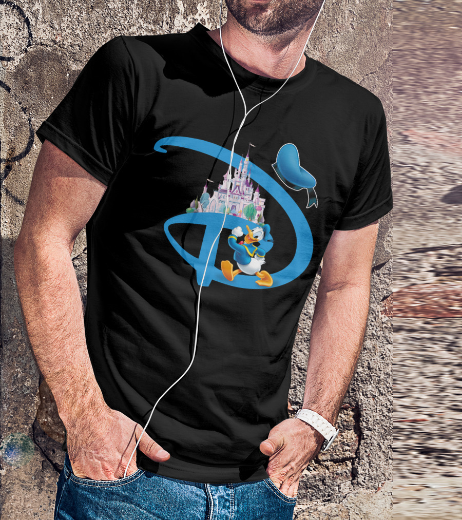 Donald Disney Castle T-Shirt