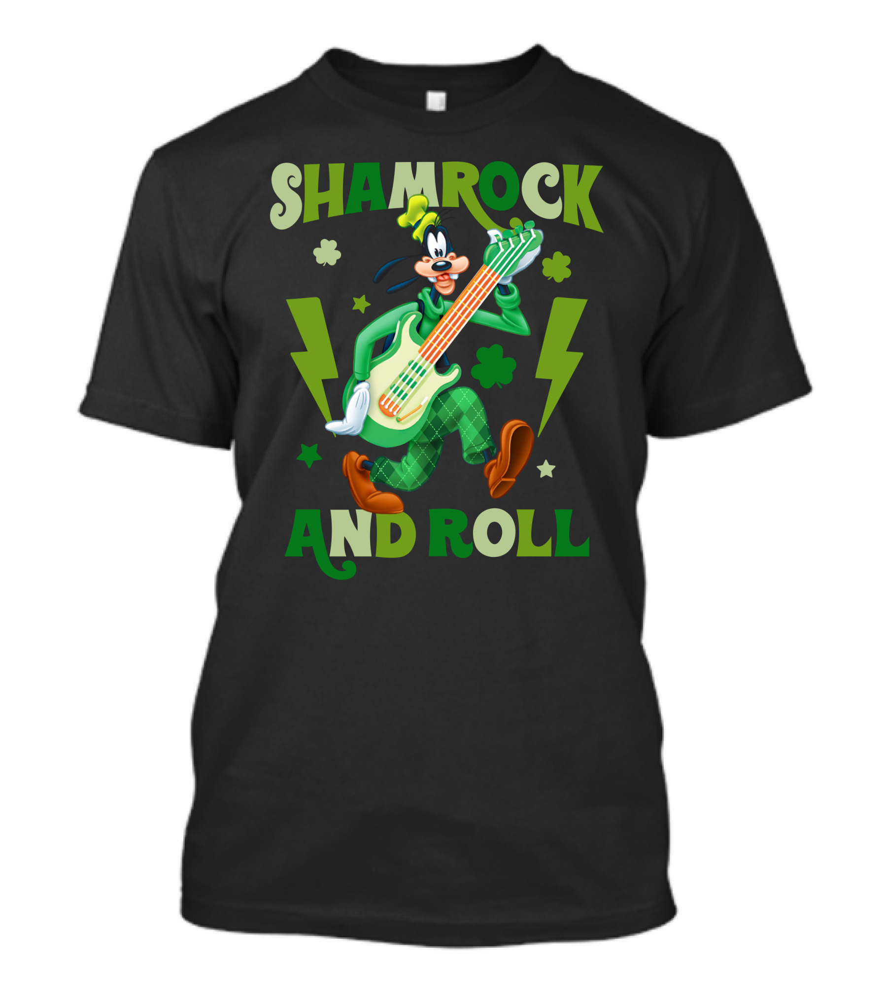 Shamrock And Roll Goofy T-Shirt