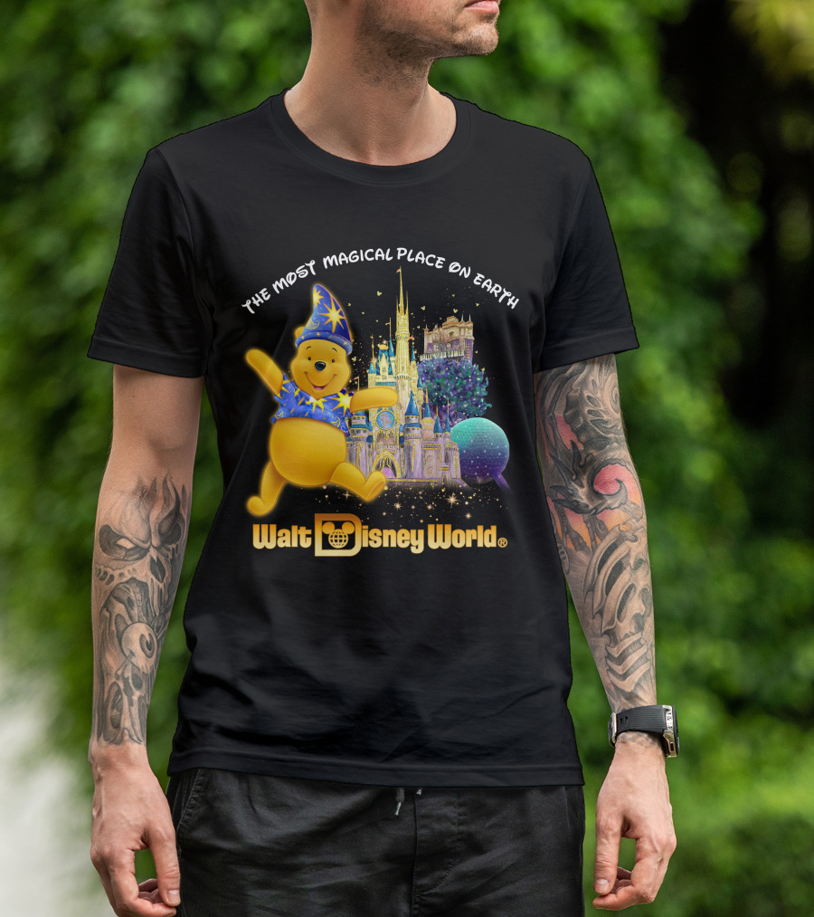 Walt Disney World The Most Magical Place On Earth Pooh T-Shirt