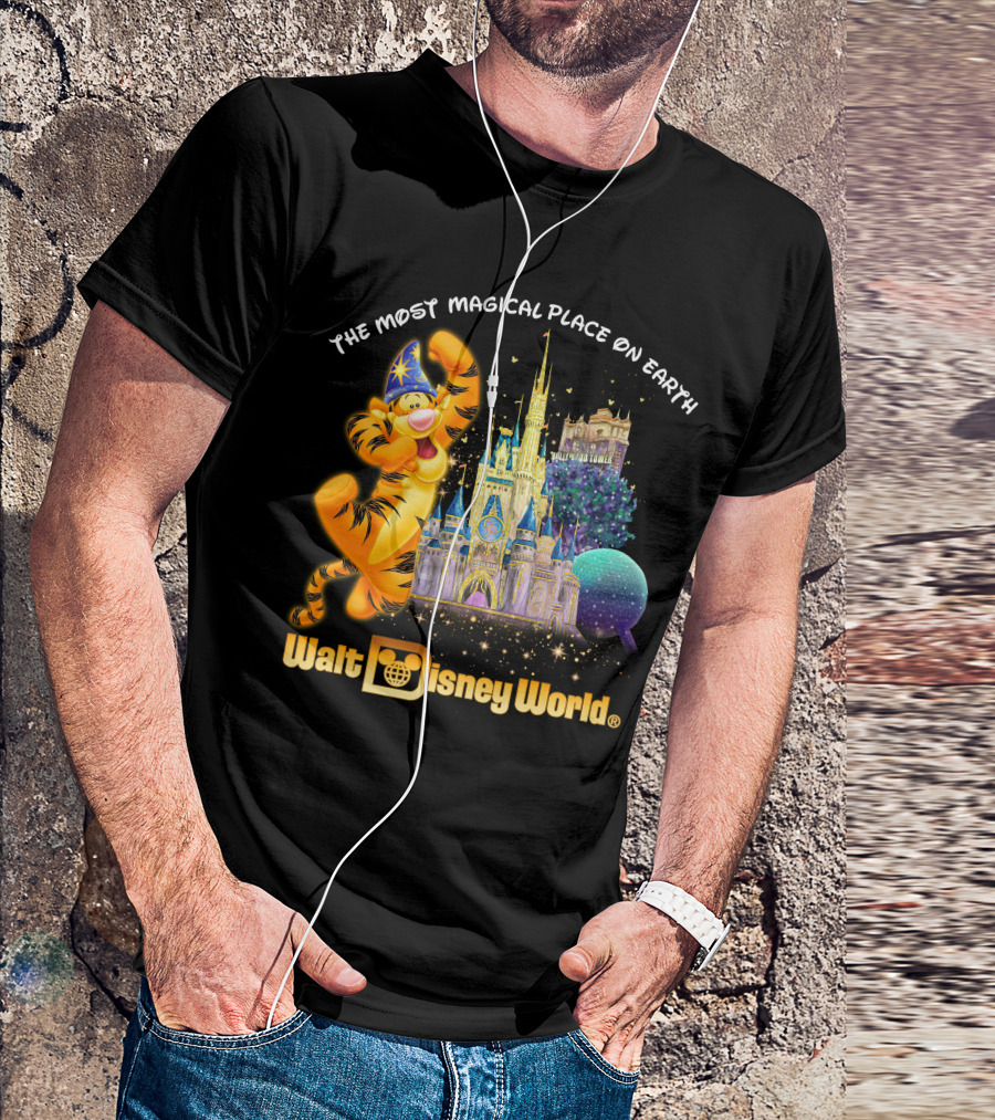 The Most Magical Place On Earth Tigger Walt Disney World T-Shirt
