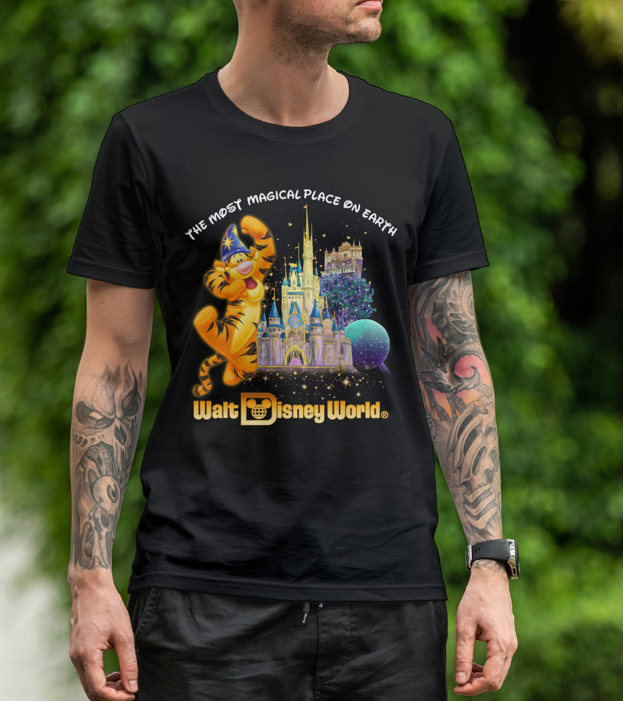 The Most Magical Place On Earth Tigger Walt Disney World T-Shirt