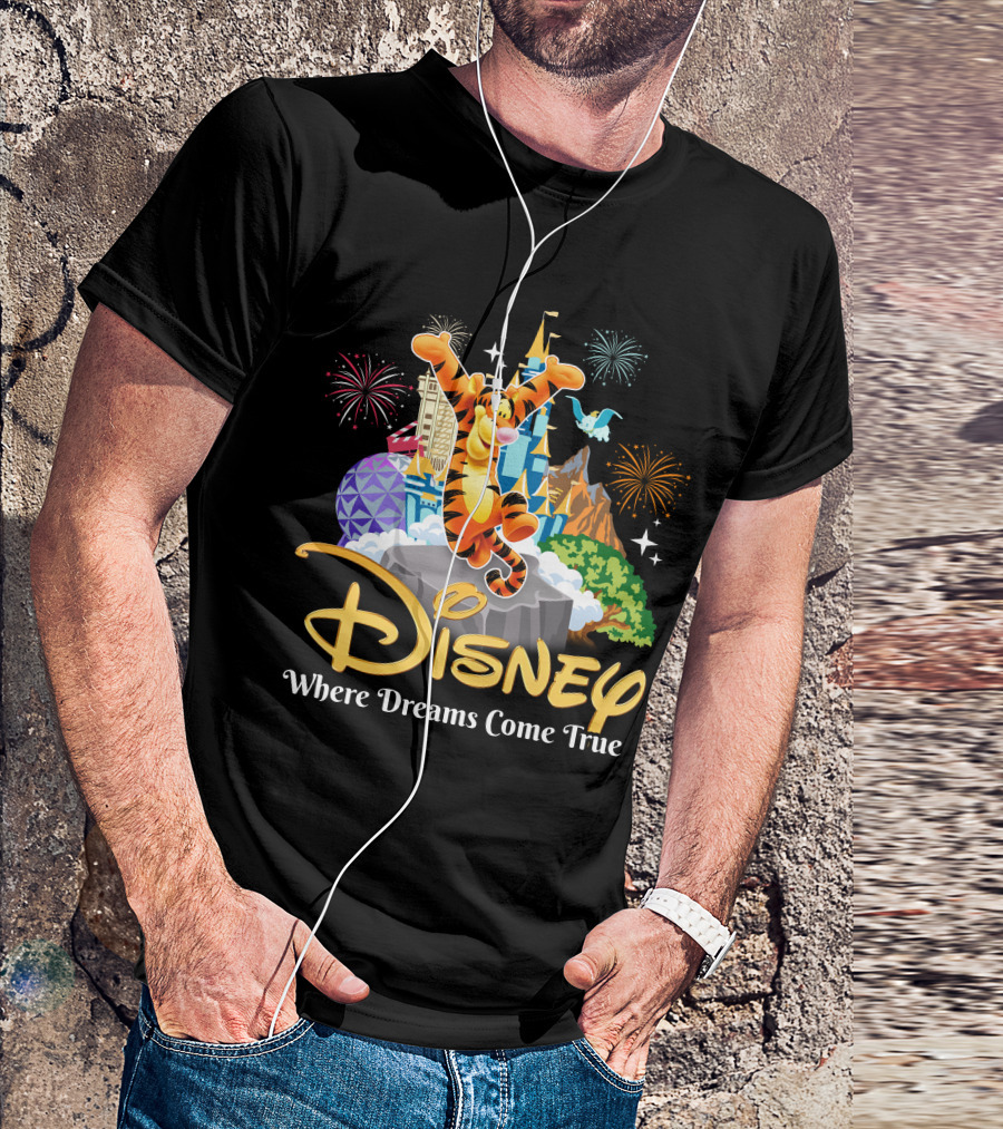 Disney Tigger Where Dreams Come True T-Shirt