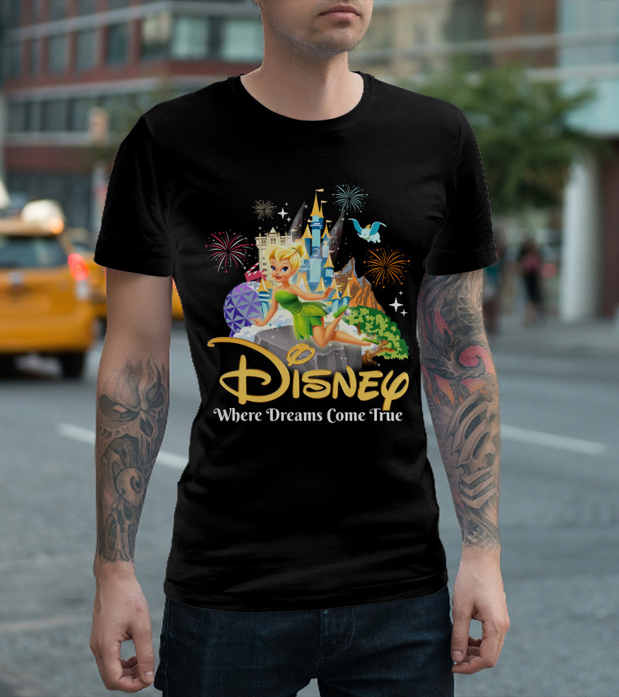 Disney Tinker Bell Where Dreams Come True T-Shirt