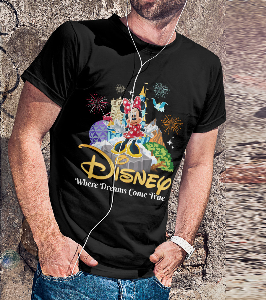 Disney Minnie Where Dreams Come True T-Shirt