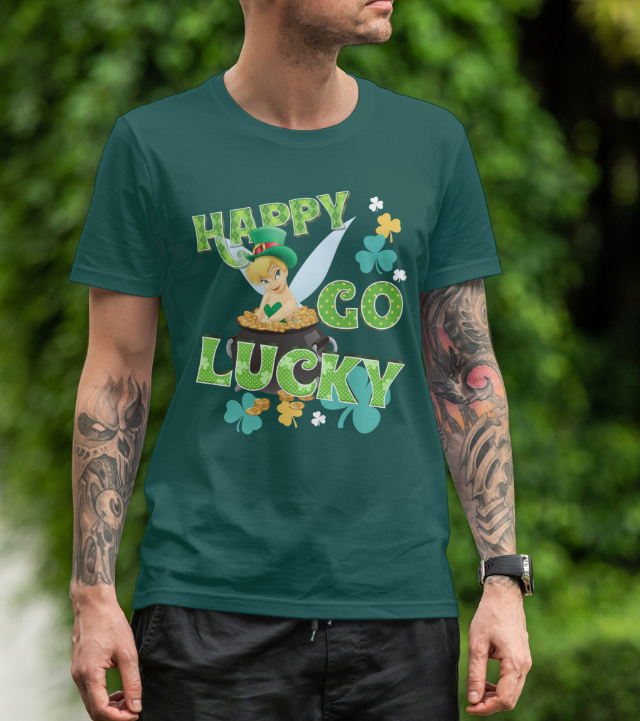 Happy Go Lucky Tinkerbell T-Shirt