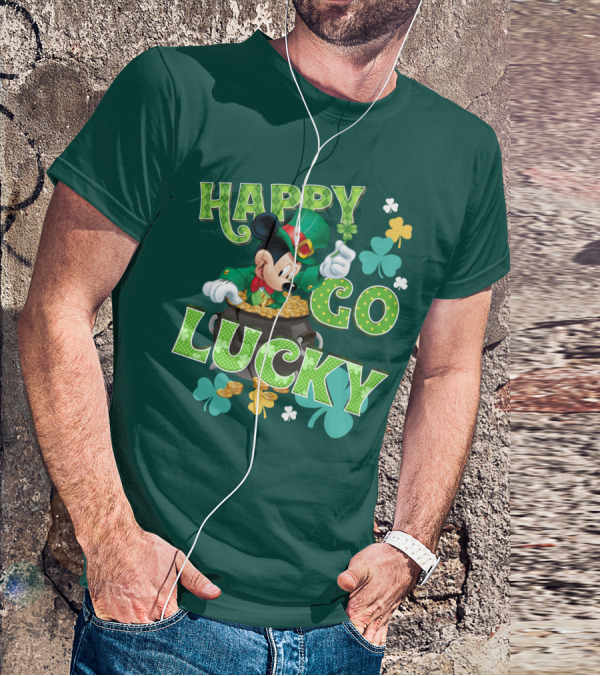 Happy Go Lucky Mickey T-Shirt