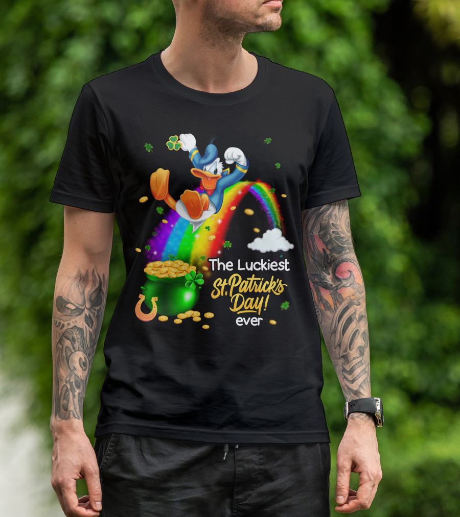 Donald Duck The Luckiest St. Patrick's Day Ever T-Shirt