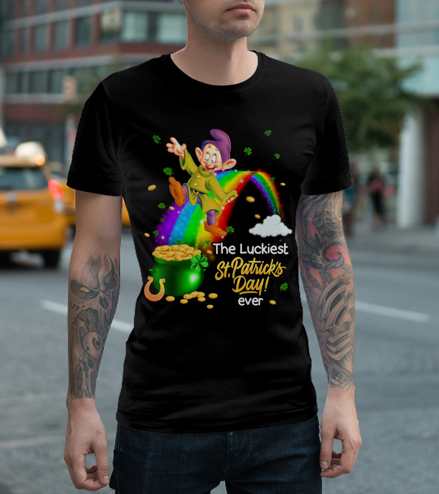Dopey The Luckiest St. Patrick's Day Ever T-Shirt
