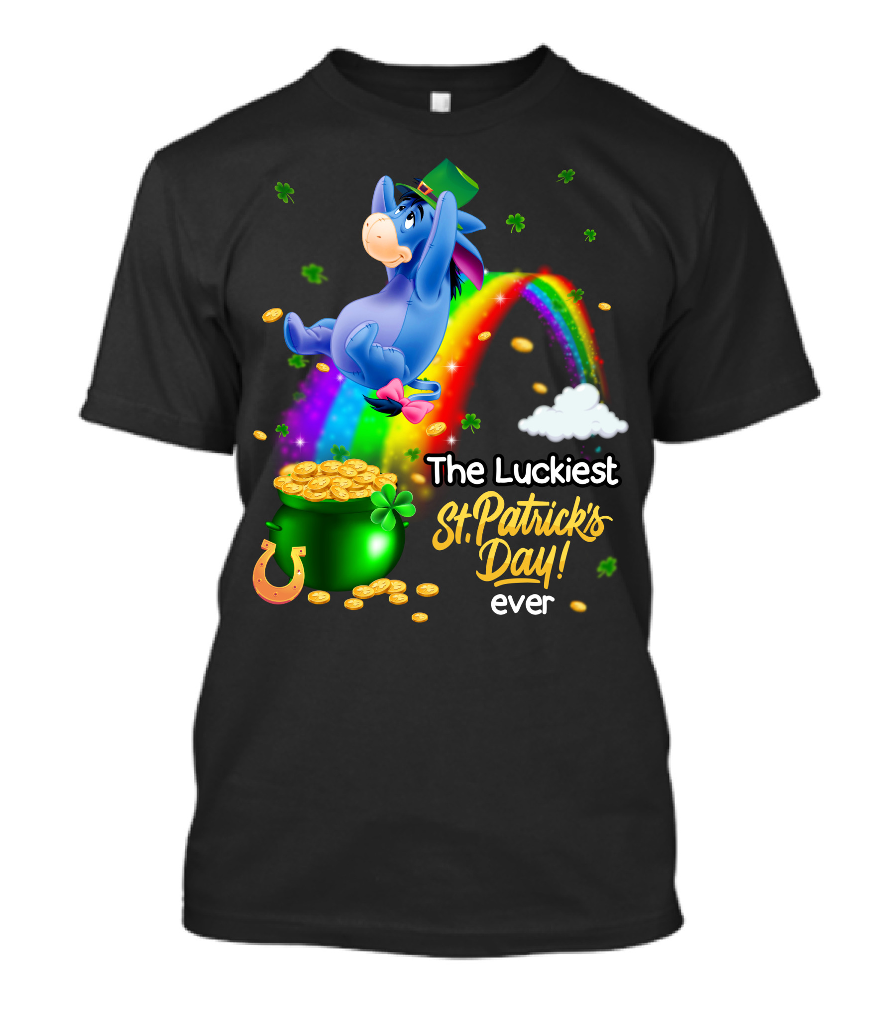 Eeyore The Luckiest St. Patrick's Day Ever T-Shirt