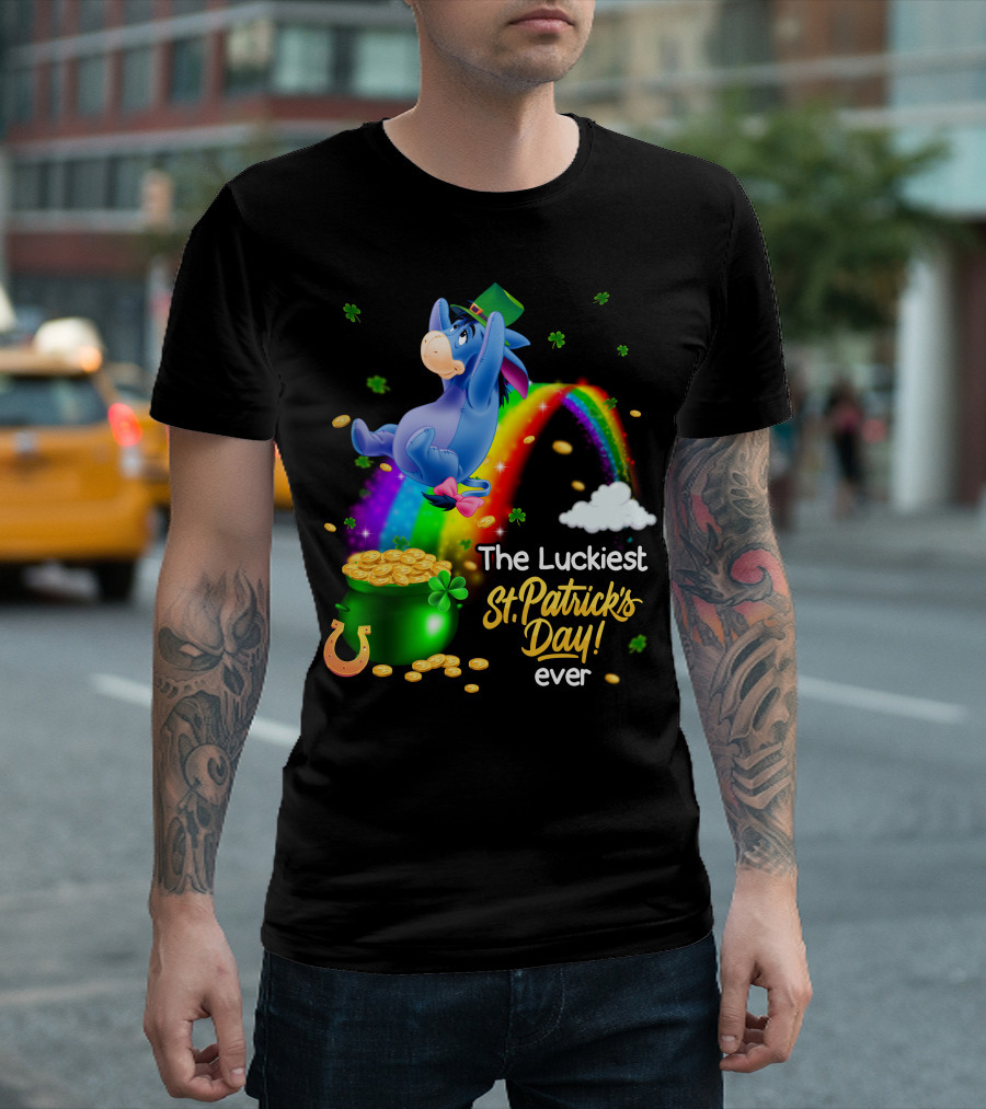 Eeyore The Luckiest St. Patrick's Day Ever T-Shirt