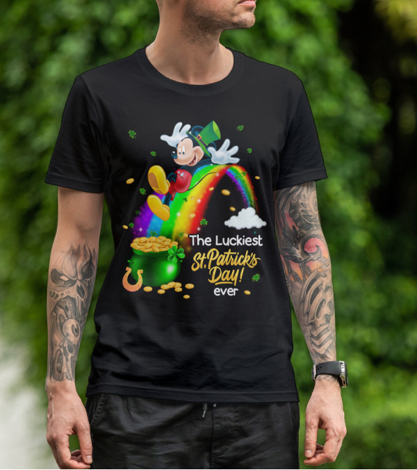 Mickey The Luckiest St. Patrick's Day Ever T-Shirt