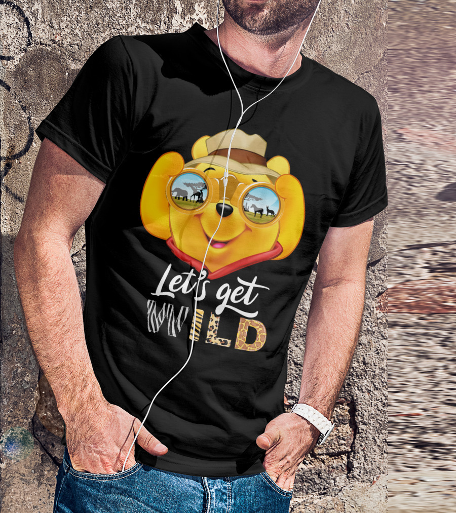 Let's Get Wild Pooh Safari Adventure T-Shirt
