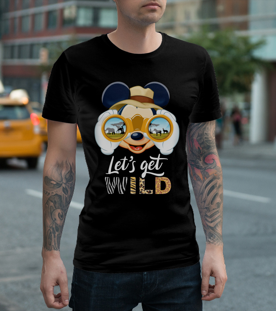 Let's Get Wild Mickey Safari Adventure T-Shirt