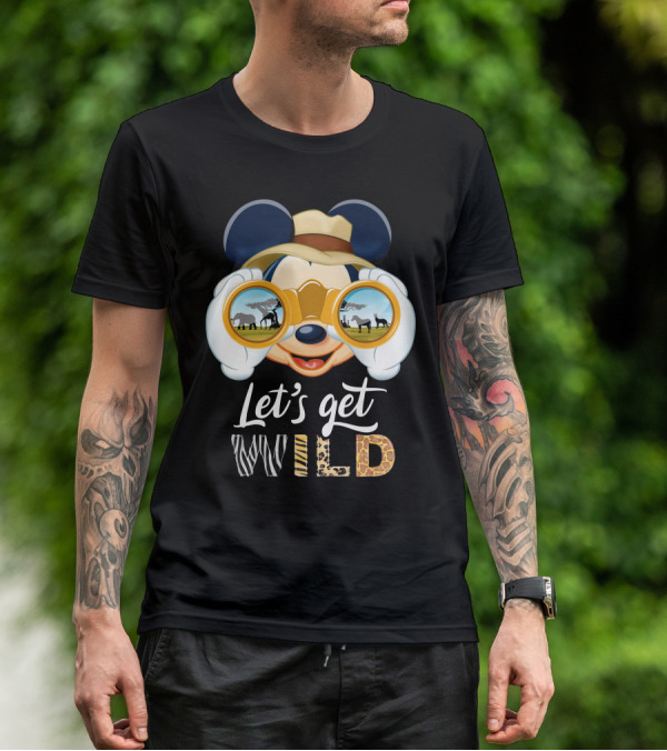 Let's Get Wild Mickey Safari Adventure T-Shirt