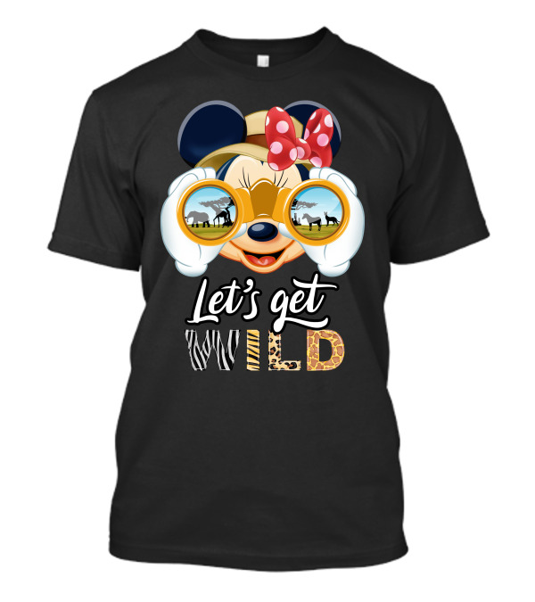 Minnie Let's Get Wild Safari Adventure T-Shirt