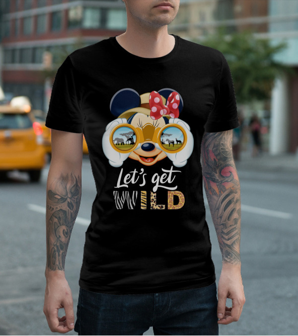 Minnie Let's Get Wild Safari Adventure T-Shirt