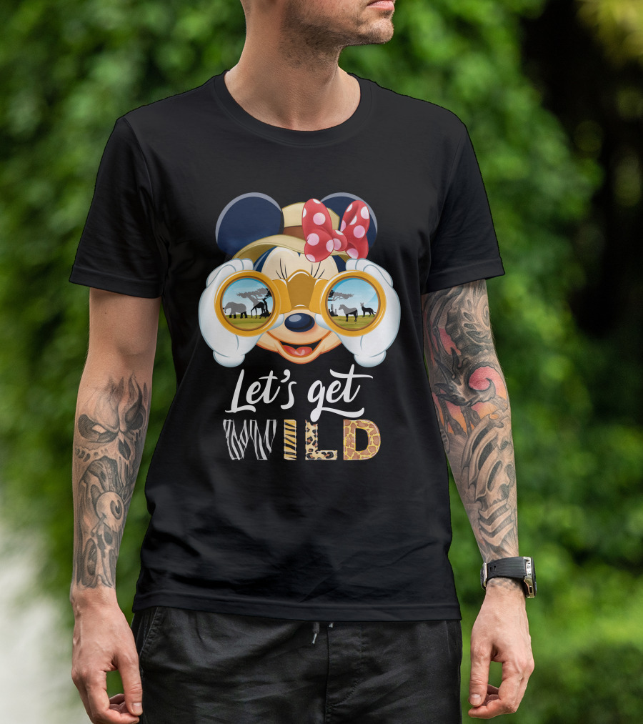 Minnie Let's Get Wild Safari Adventure T-Shirt