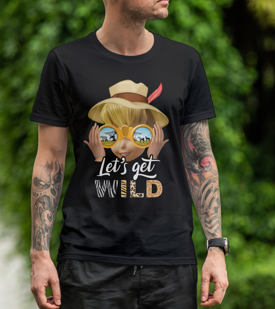 Let's Get Wild Safari Adventure Tinkerbell T-Shirt