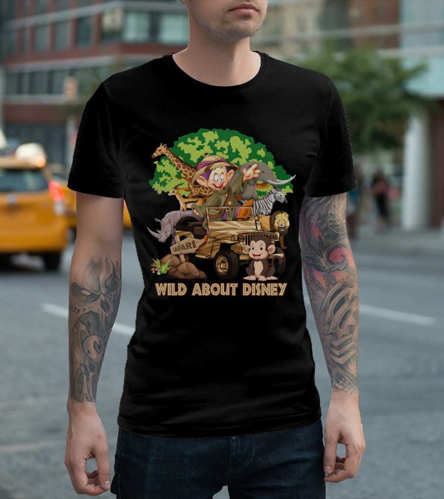 Wild About Disney Dopey Safari Adventure T-Shirt