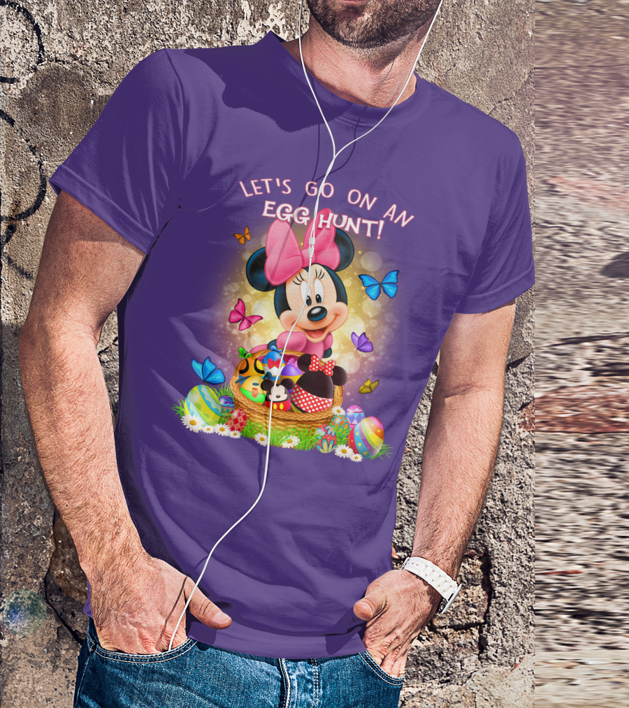 Let's Go On An Egg Hunt Minnie T-Shirt