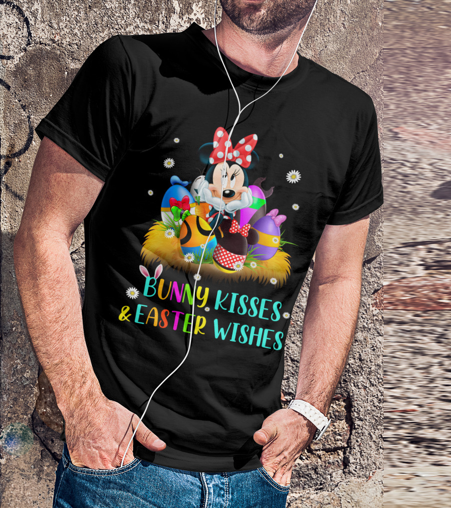 Minnie Bunny Kisses & Easter Wishes T-Shirt