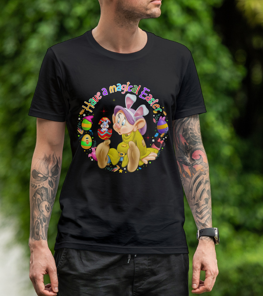 Have A Magical Easter Dopey Bunny Ears Eggs T-Shirt