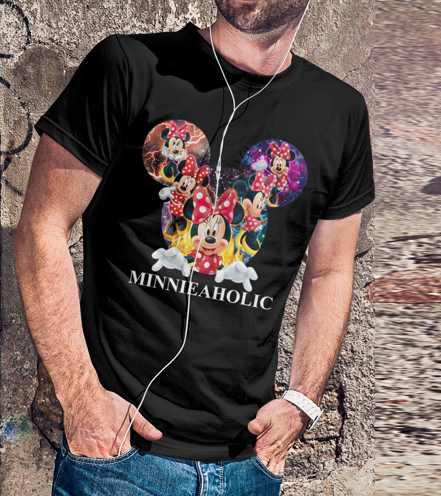 Minnieaholic Minnie Mouse Iconic Universe Style T-Shirt