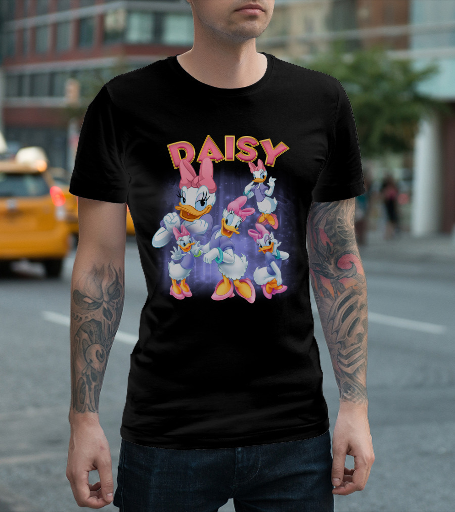 Daisy Duck Multiple Poses Characters T-Shirt