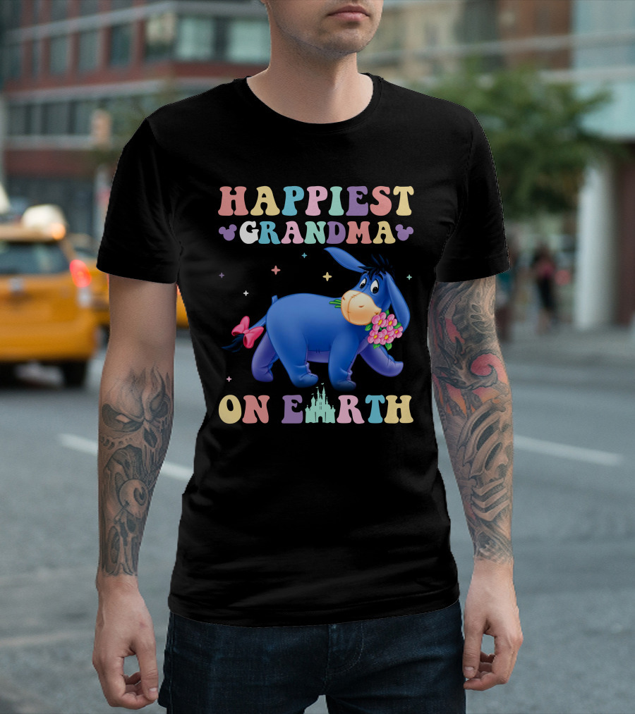 HAPPIEST GRANDMA ON EARTH EEYORE T-Shirt