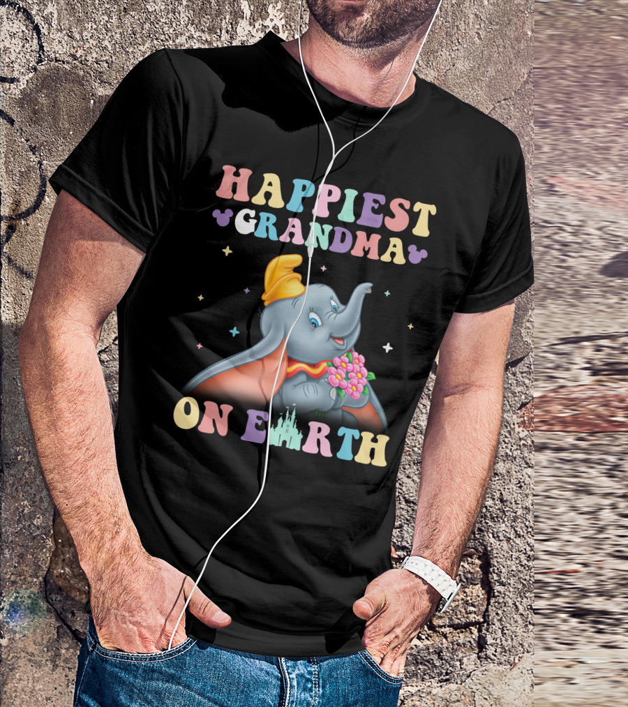 Dumbo Happiest Grandma On Earth T-Shirt