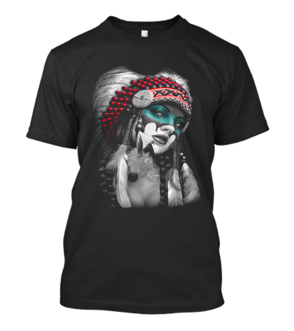 Fdsgdfg Native Inspired Headdress T-Shirt