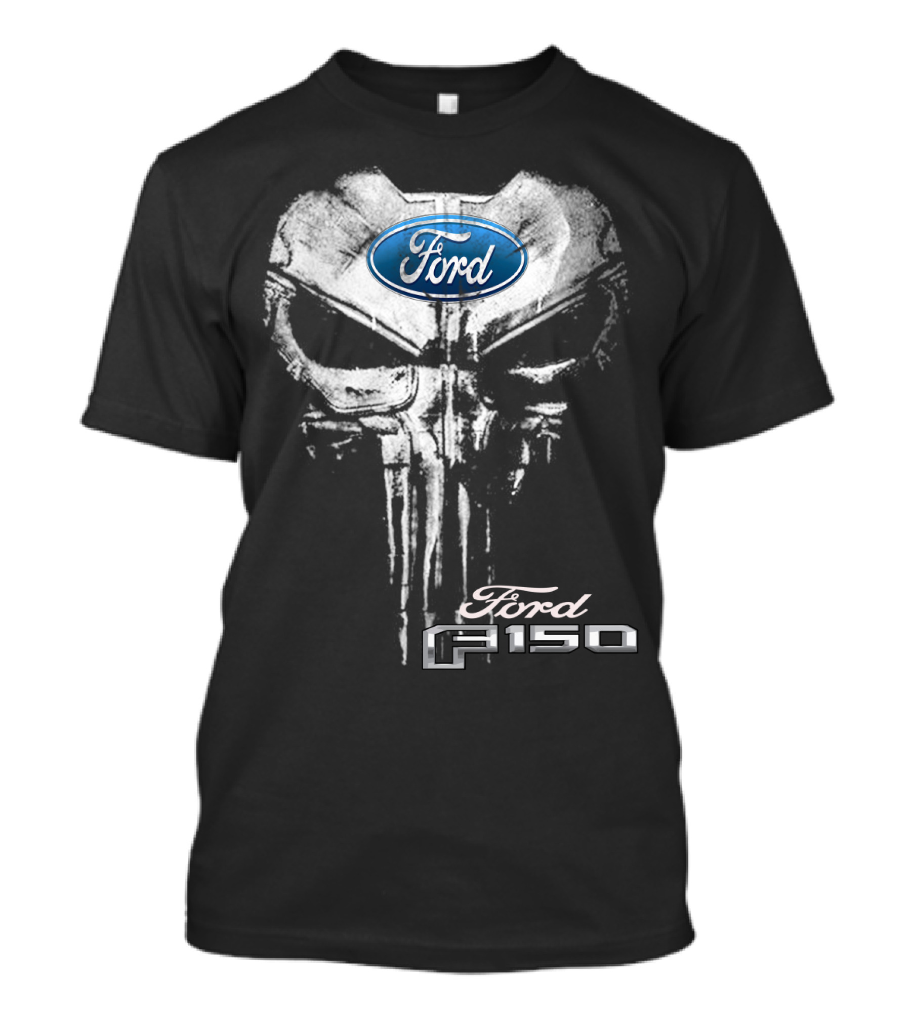 Ford F150 Punisher Skull T-Shirt