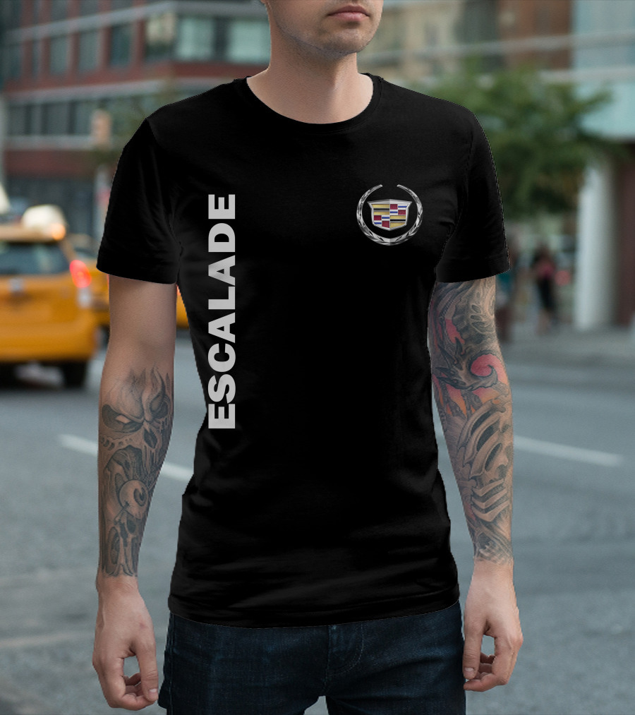 ESCALADE Cadillac Crest and Emblem T-Shirt