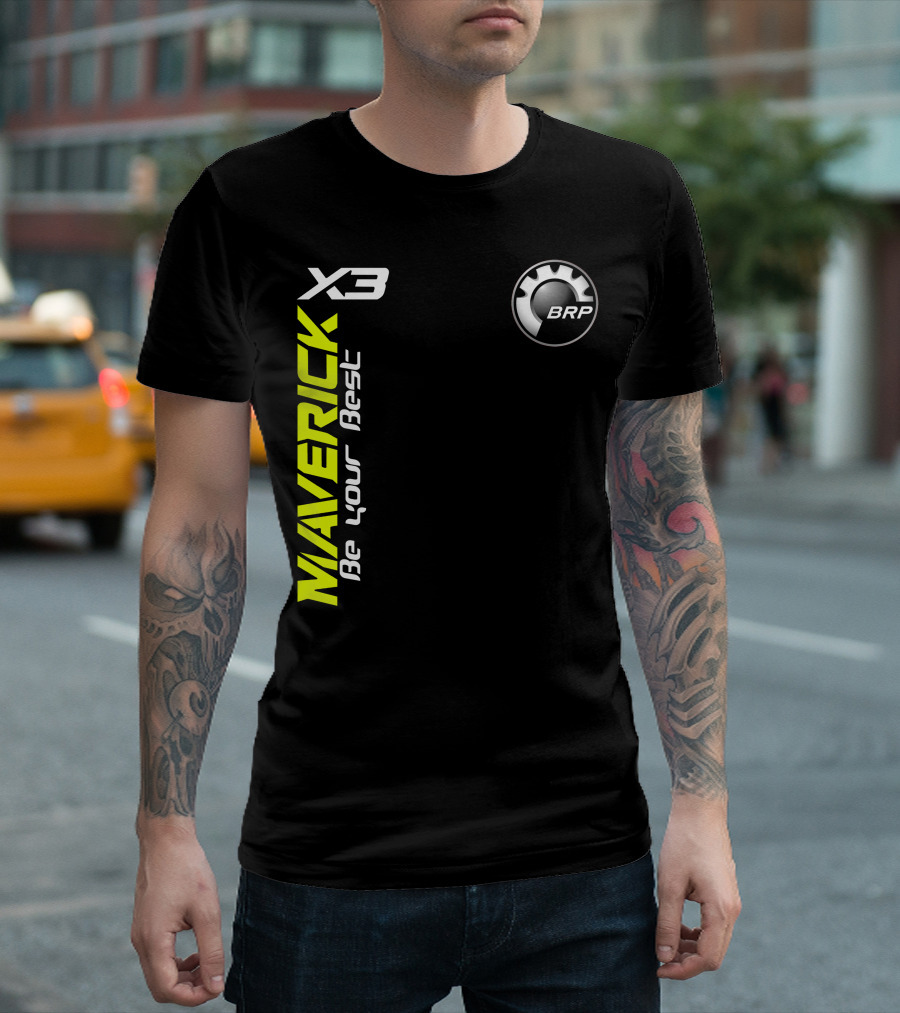Maverick X3 Be Your Best BRP T-Shirt