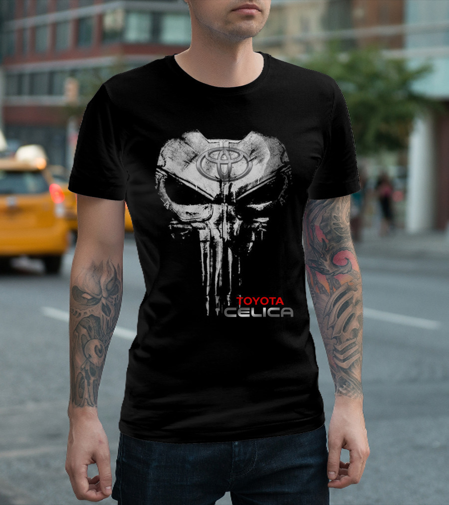 Toyota Celica Skull Emblem T-Shirt