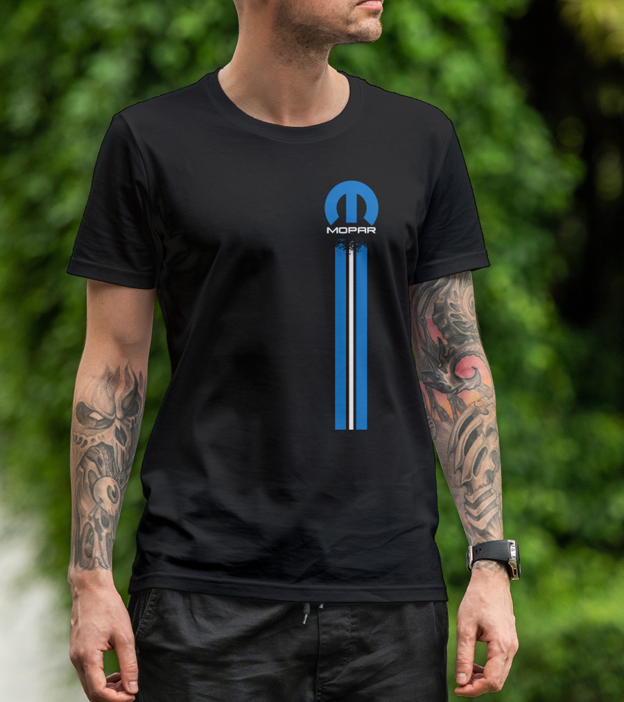 MOPAR Blue Stripes T-Shirt