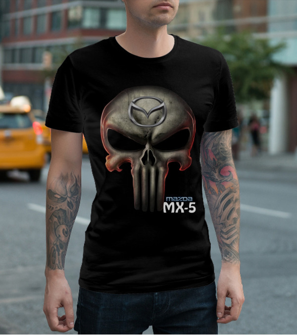 Mazda MX-5 Skull T-Shirt