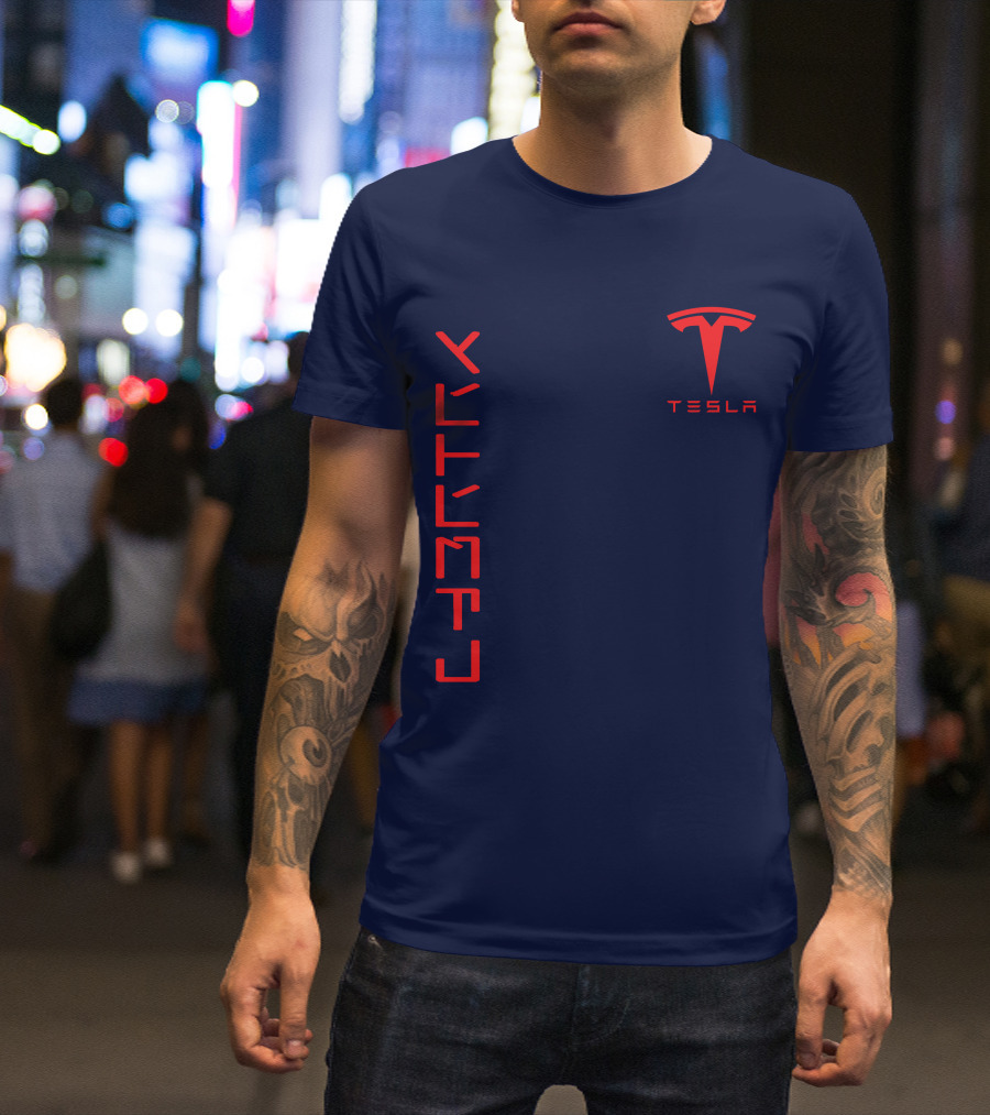 Tesla Cybertruck Logo Emblem T-Shirt