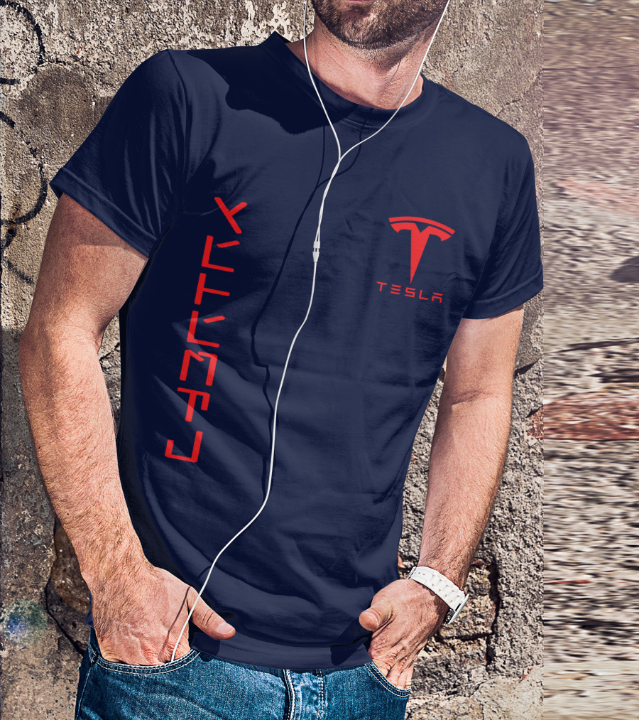 Tesla Cybertruck Logo Emblem T-Shirt