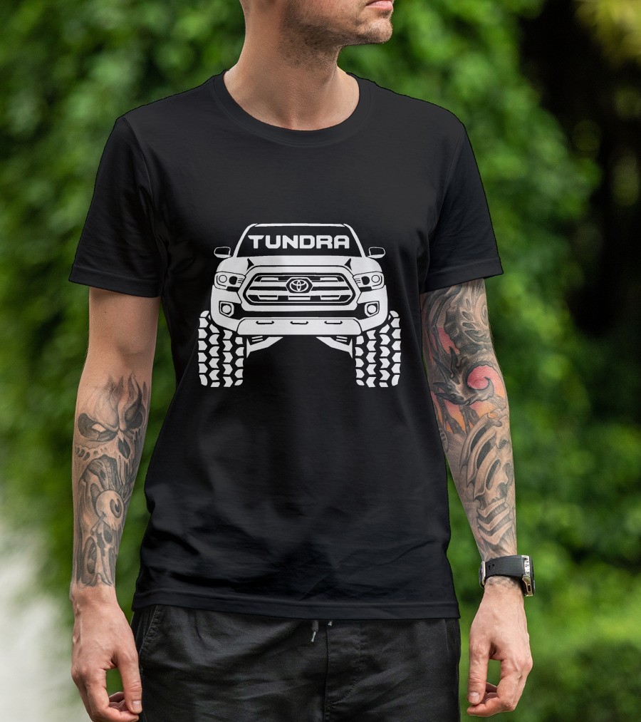 TUNDRA Toyota Truck Front View T-Shirt