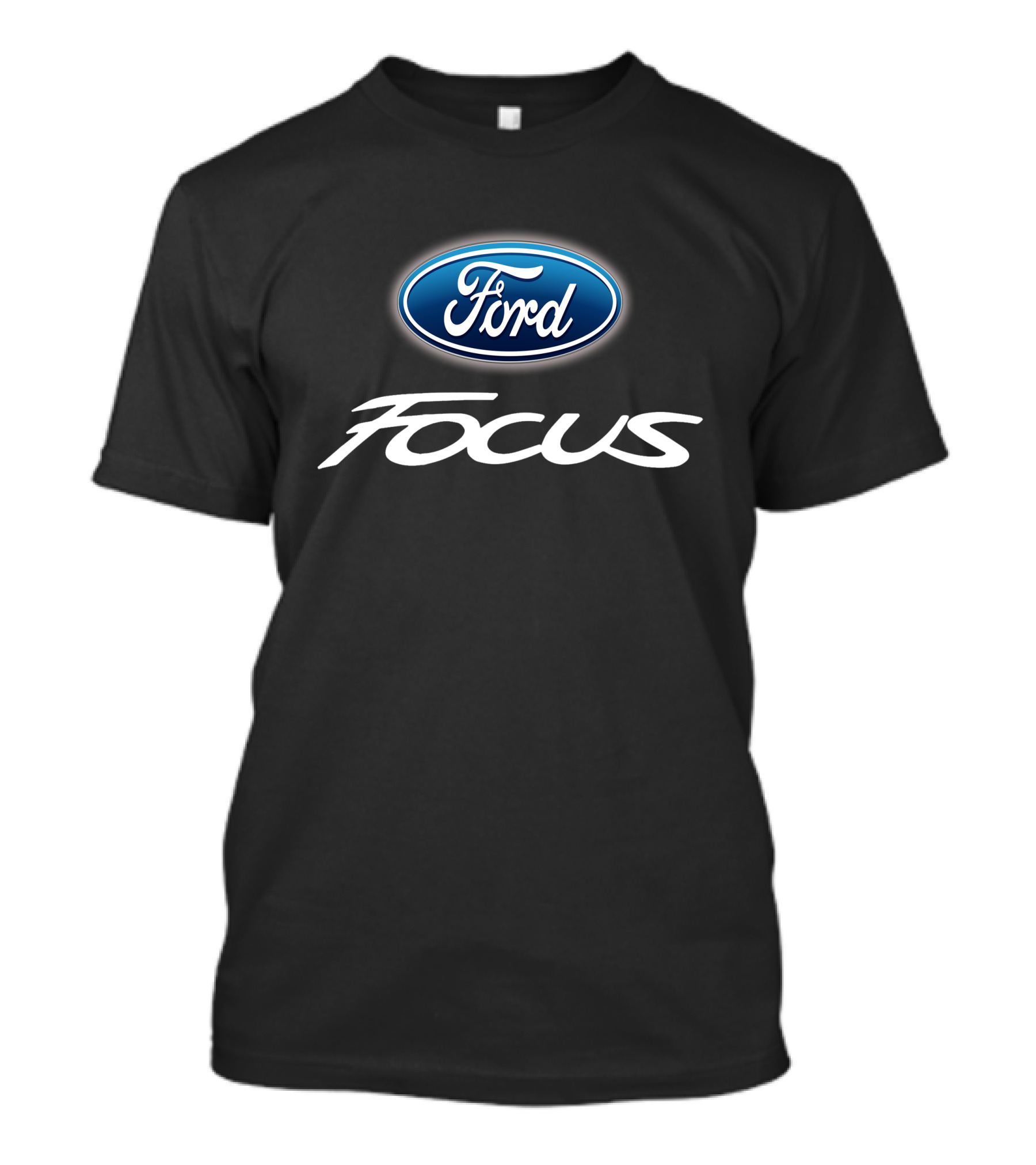 Ford Focus Logo Vintage Classic Car Emblem T-Shirt