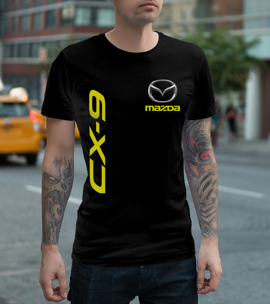 Mazda CX-9 Logo Design in T-Shirt