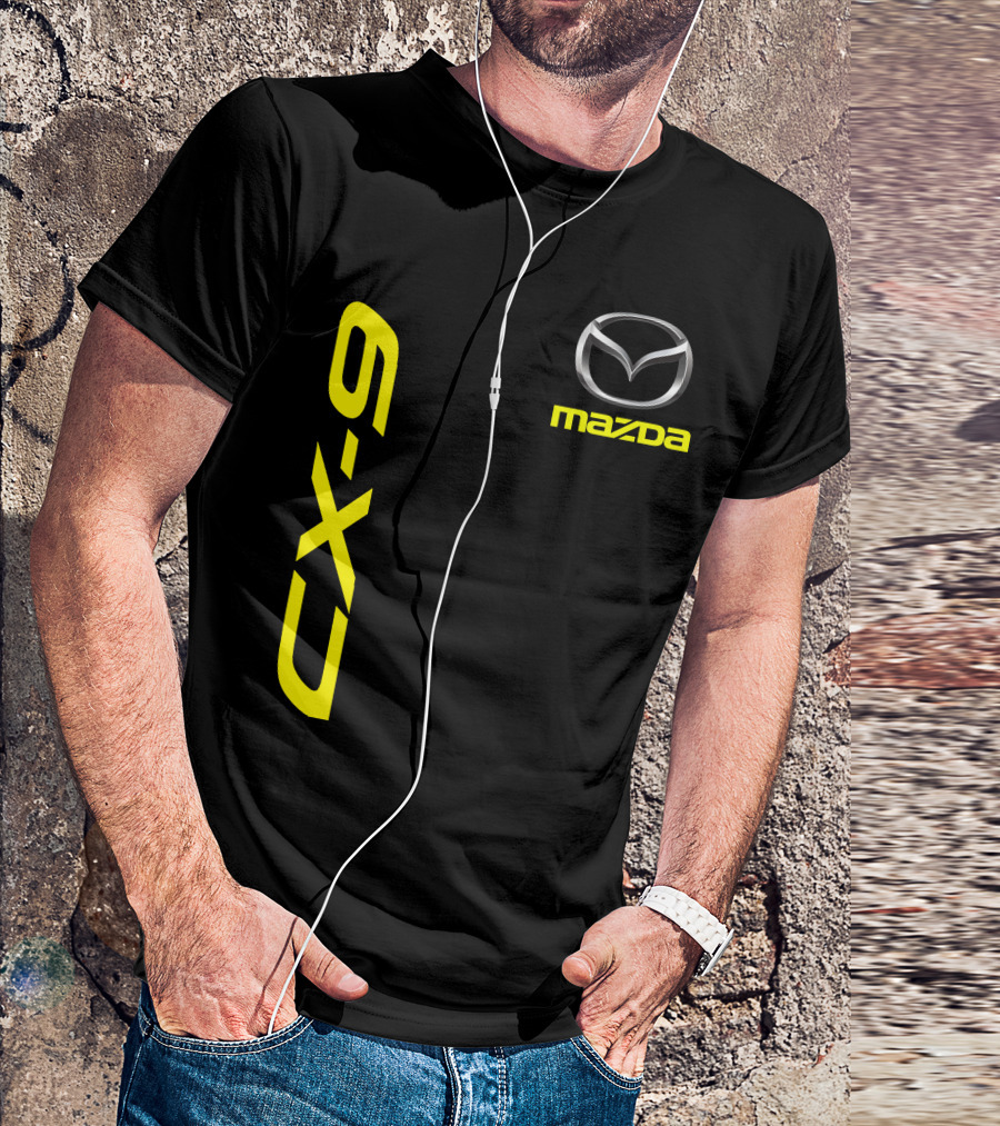 Mazda CX-9 Logo Design In T-Shirt