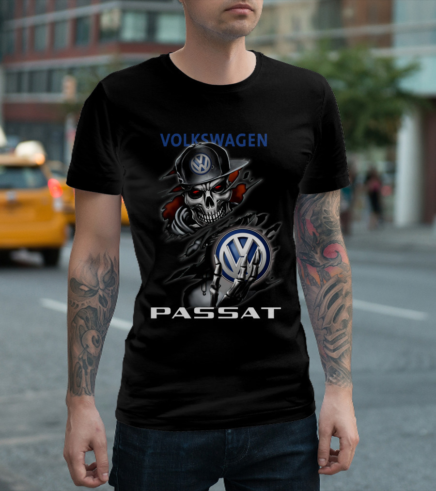 VOLKSWAGEN PASSAT 05 Skull T-Shirt