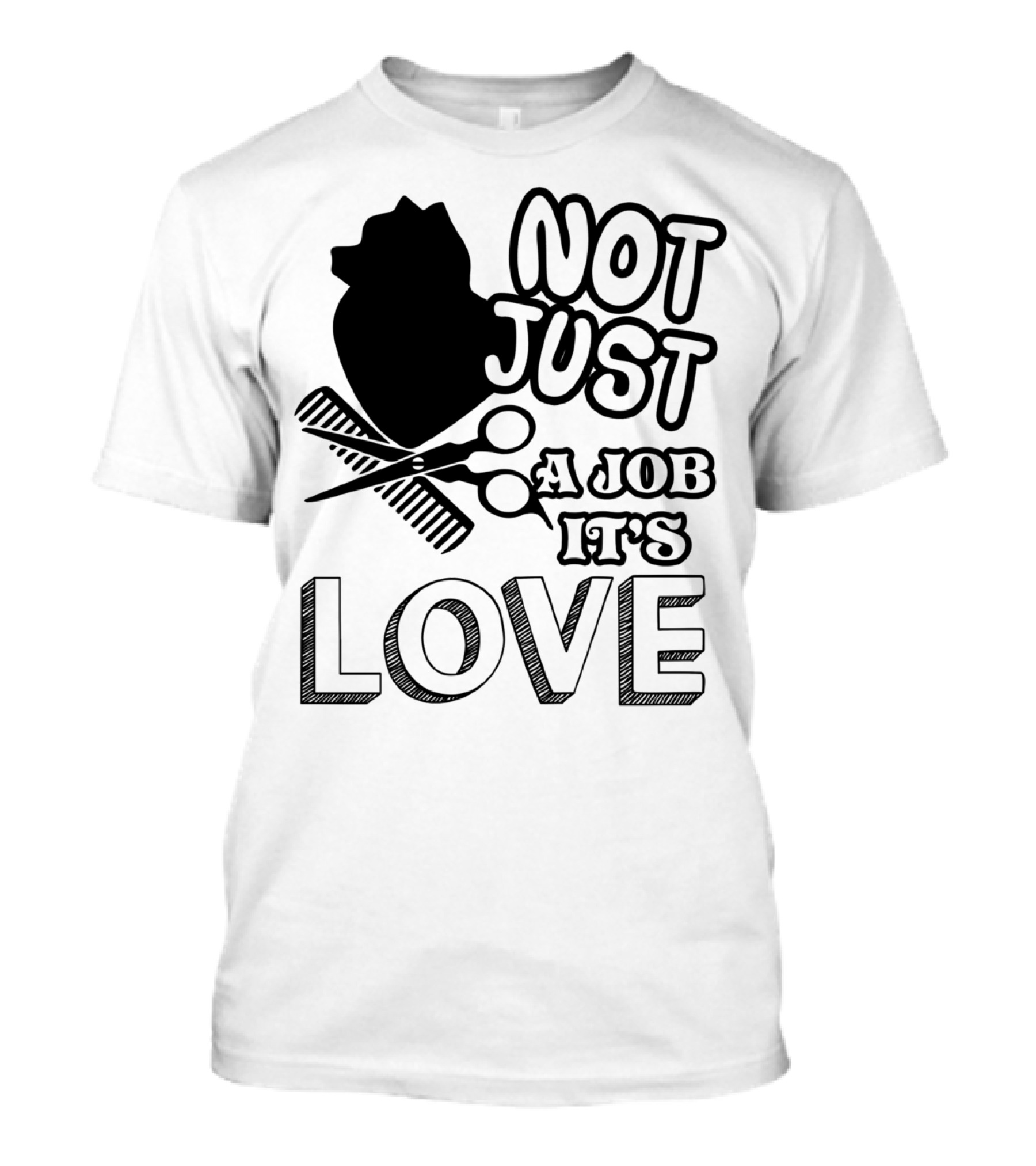 Not Just A Job It's Love Dog Groomer T-Shirt