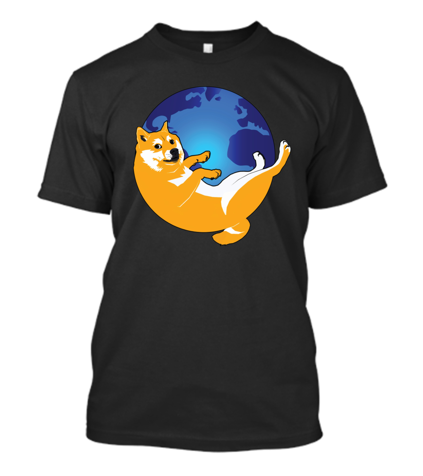 Doge Shibe Dog Earth Meme T-Shirt