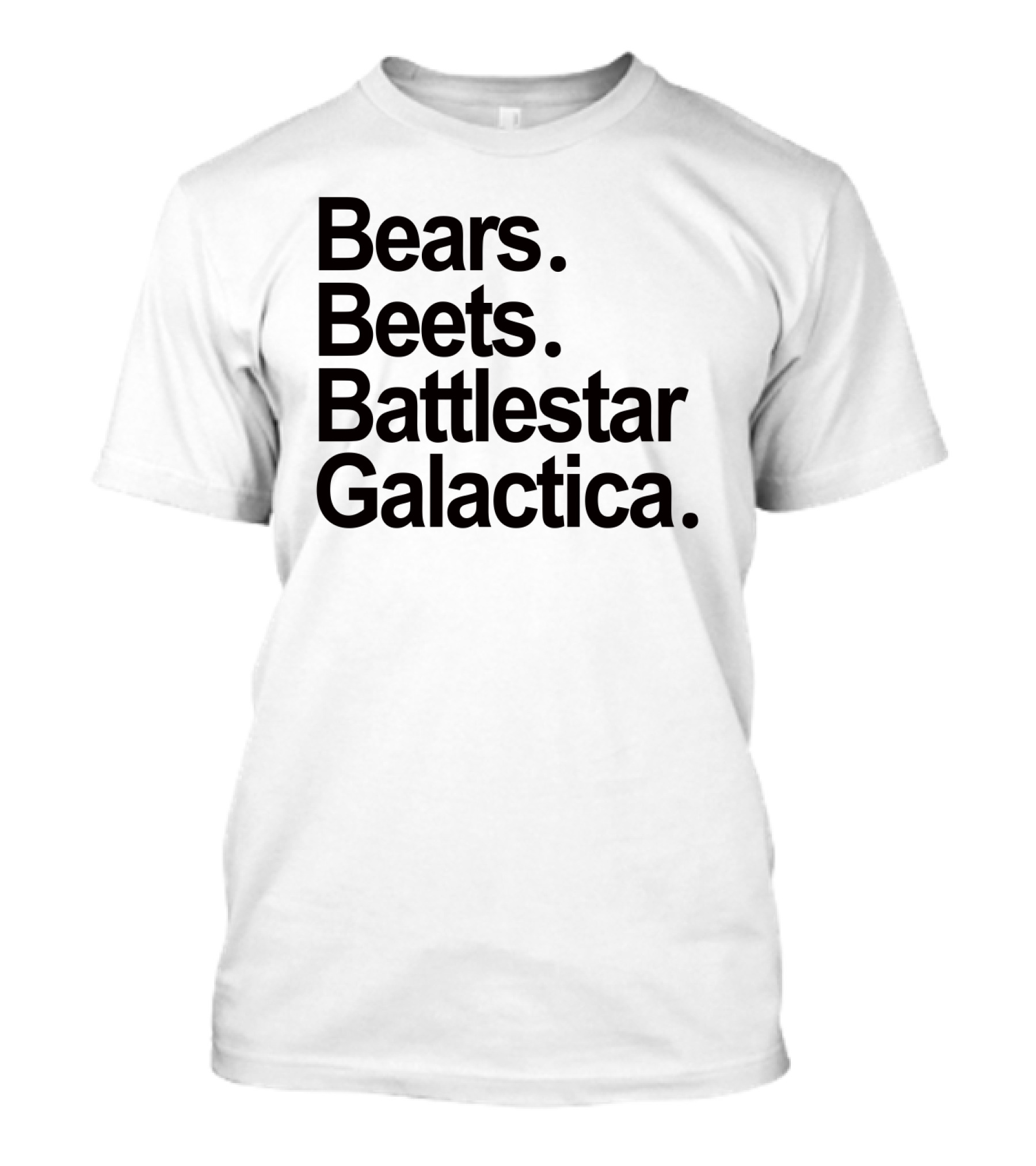 Bears Beets Battlestar Galactica The Office Dwight Schrute Phrase T-Shirt